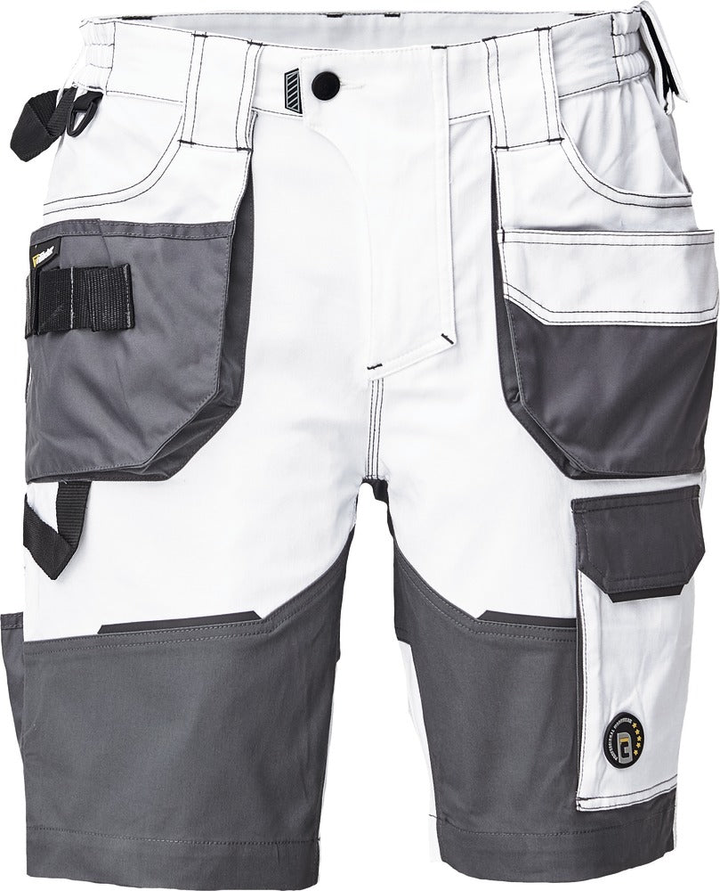 CERVA Korte Werkbroek Dayboro Wit-768951