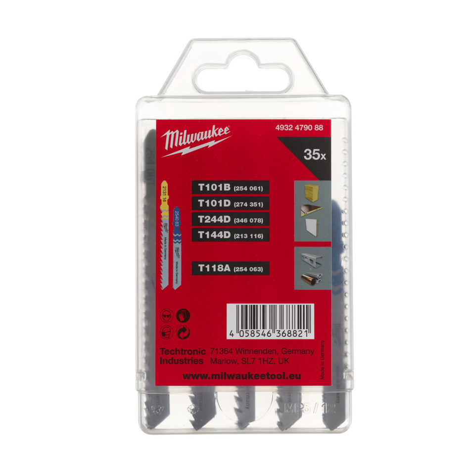Milwaukee Decoupeerzaagbladenset Voor Hout En Metaal 35st-770059