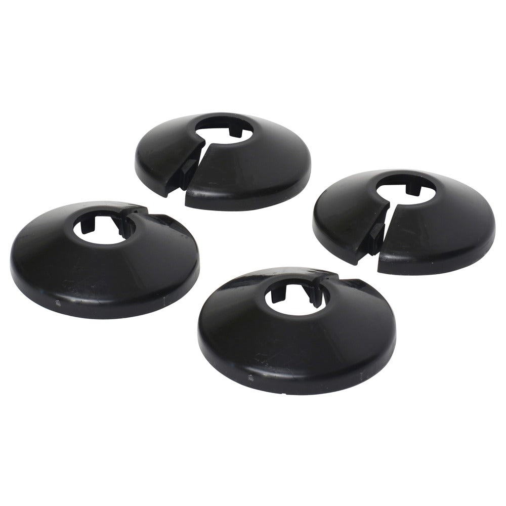 SaniFit Buisrozet CV Zwart 15mm 4st-771312