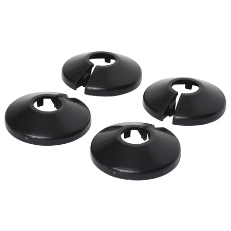 SaniFit Buisrozet CV Zwart 15mm 4st-771312