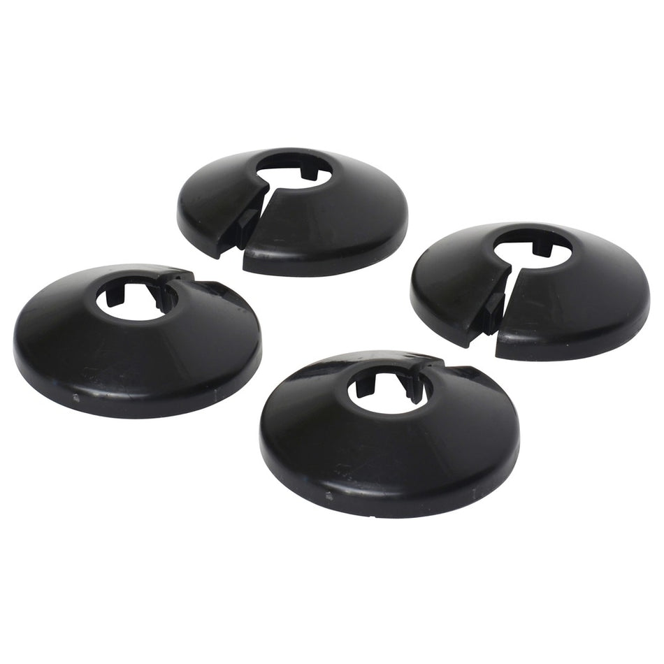 SaniFit Buisrozet CV Zwart 15mm 4st-771312