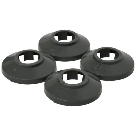 SaniFit Buisrozet CV Antraciet 22mm 4st-771321