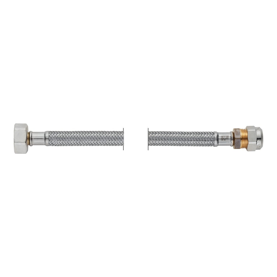 Proflex Flexibele slang DN8 knelkoppeling 1-delige x BIN 3/8" / 12 MM X 1/2" 30 CM-771394