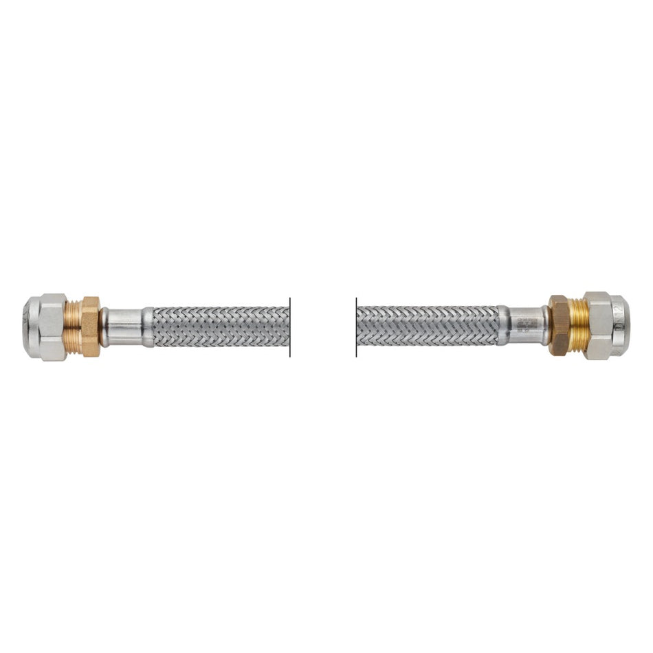 Proflex Flexibele slang DN8 knelkopp. 1-delige tweezijdig 3/8" / 10 MM X 3/8" / 12 MM 30 CM-771404