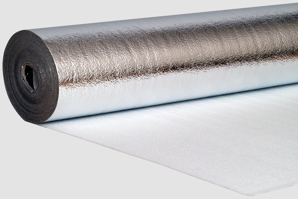 Isofoam ondervloer PE-schuim 15 meter zilver 15 m2-771874