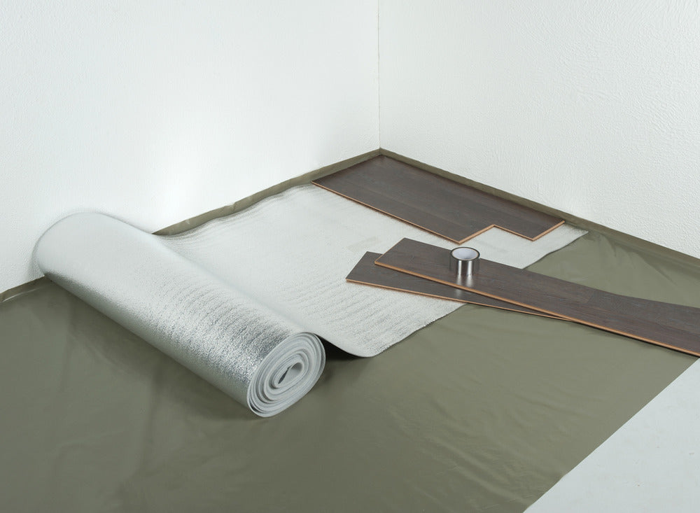 Isofoam ondervloer PE-schuim 15 meter zilver 15 m2-771874