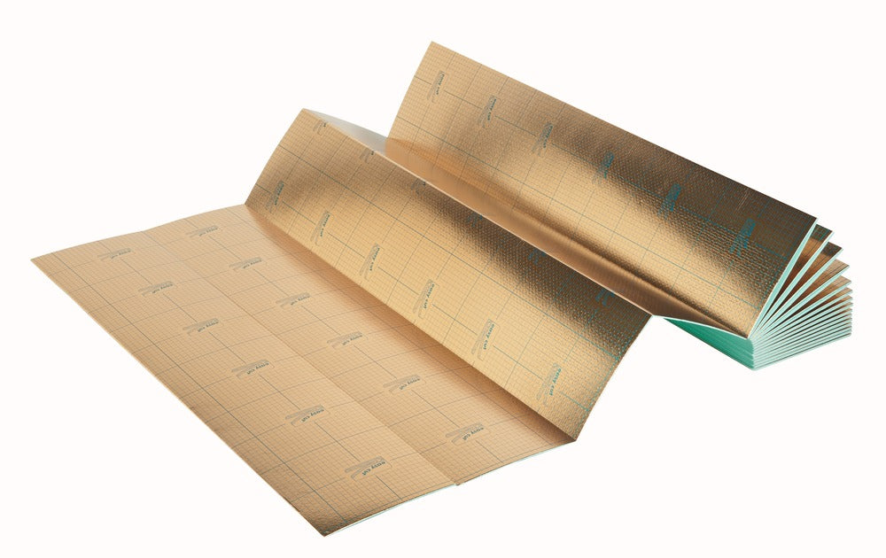Isotac ondervloer 3 mm gold 10DB HD schuim 1,2x8,5 meter goud 10,2 m2-771877