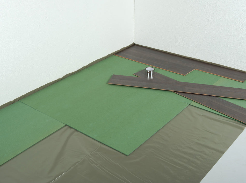 Isoboard 7 mm houtvezels 59x85 cm groen 7,52 m2 70% PEFC-771879