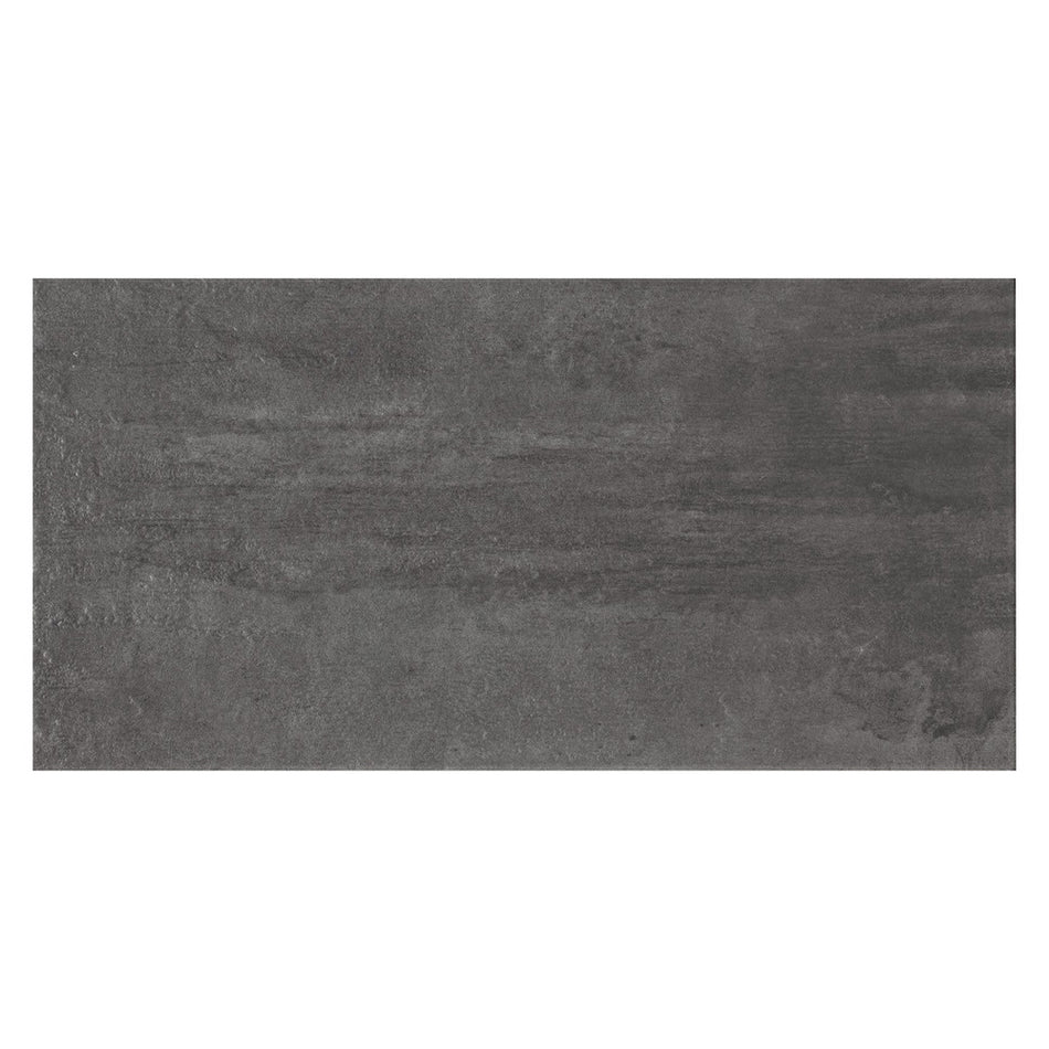 Vloertegel Grunge Antraciet 30x60cm 1,44m2-771886