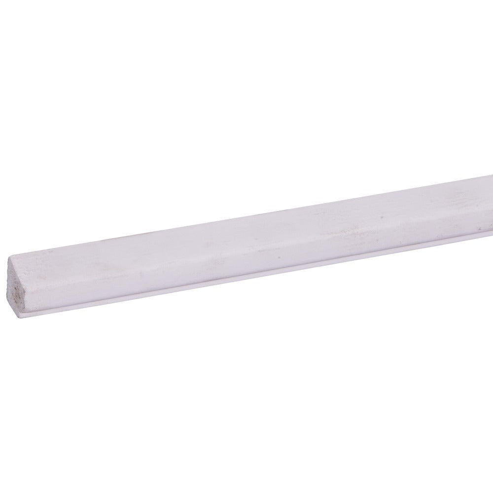 Glaslat Hardhout Wit Gegrond Met Sponning 17x15x2700mm FSC Mix 70%-771938