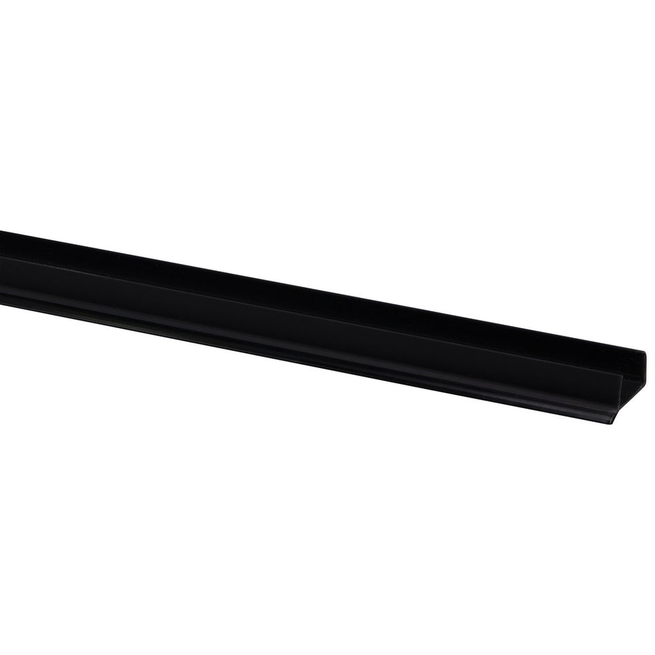Keukenplintprofiel Kunststof Zwart 9,5x20x2600mm-771950