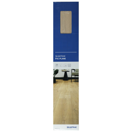 Skantrae PVC vloer Plank XB 4+1mm licht eiken 23,2x123,5cm 2,29m2-772046