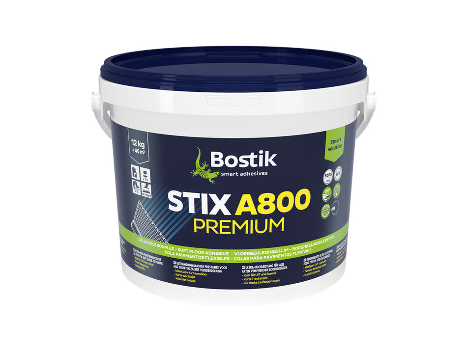 Bostik Stix A800 Premium Universele Vloerbekledingslijm 12kg-772098