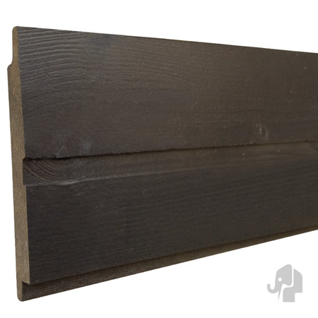 Channelsiding Rabatdeel Zwart 19x170x3000mm 70% PEFC-773253