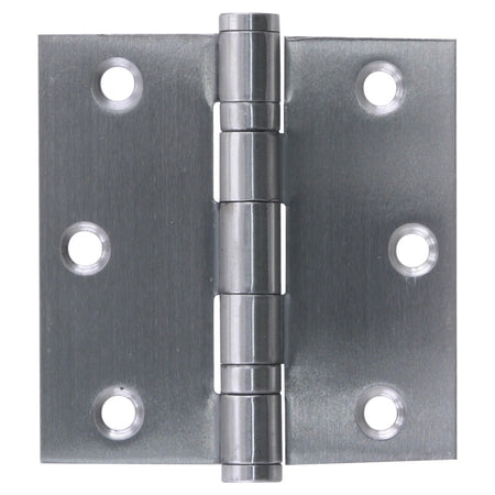 Bouwmaat RVS Kogelscharnier Rechte Hoek 76x76mm-773831