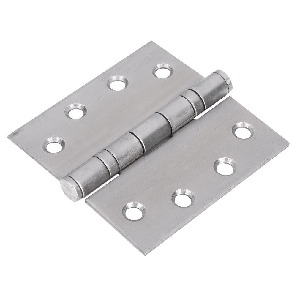 Bouwmaat RVS Kogelscharnier Rechte Hoek 89x89mm-773832