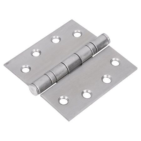 Bouwmaat RVS Kogelscharnier Rechte Hoek 89x89mm-773832