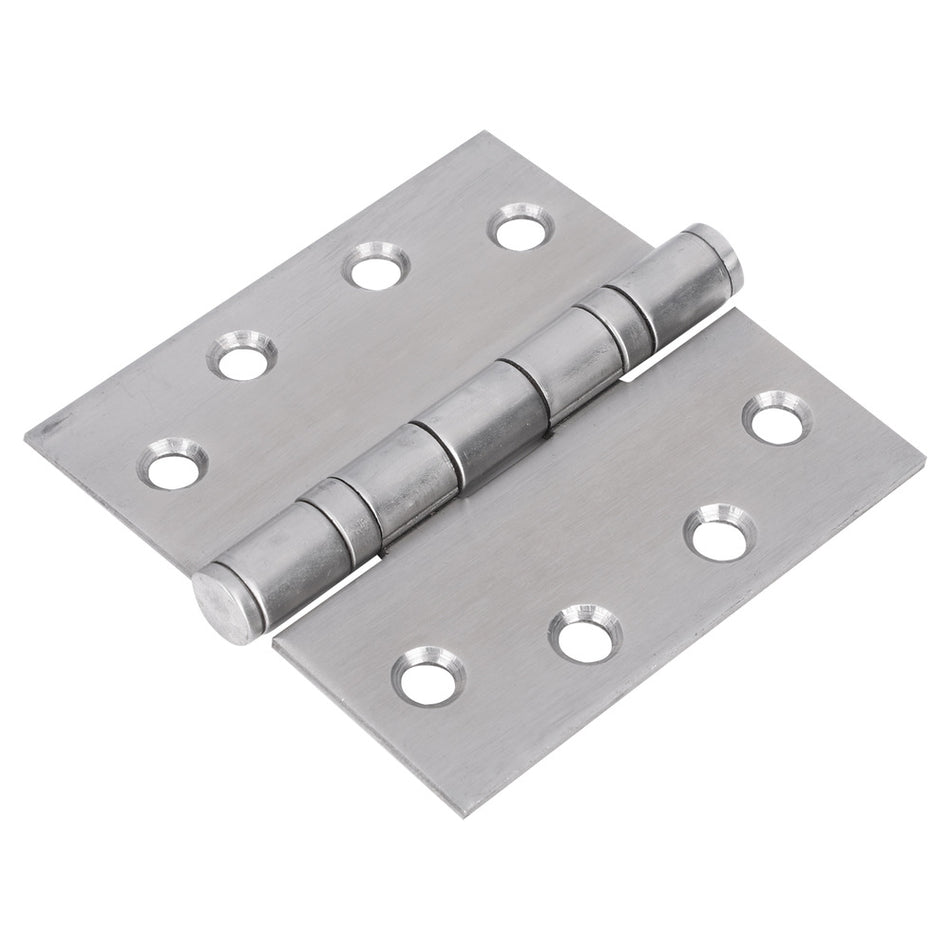 Bouwmaat RVS Kogelscharnier Rechte Hoek 89x89mm-773832