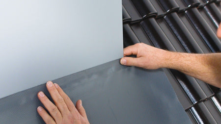 Ubbink Ubiflex Loodvervanger Finio Zwart 25cm x 5m-775834