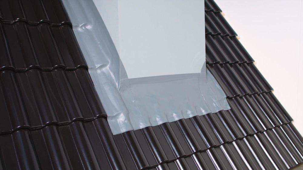 Ubbink Ubiflex Loodvervanger Finio Zwart 30cm x 5m-775835