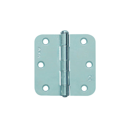 AXA Scharnieren Ongelagerd Ronde Hoek Staal Topcoat 89x89mm 12st-775848