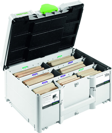 Festool Domino DF700 XL Assortiment Systainer DS/XL D12/D14 128x BU-775868
