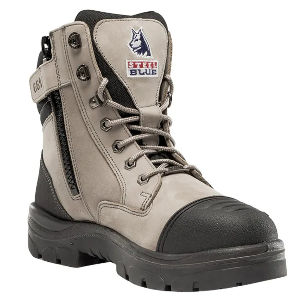 Steel Blue Veiligheidsschoen Southern Cross Zip S3 Grijs-776122