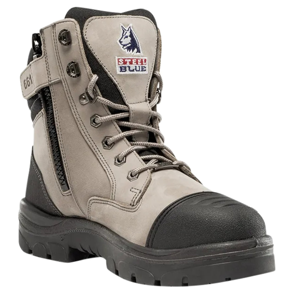 Steel Blue Veiligheidsschoen Southern Cross Zip S3 Grijs-776124