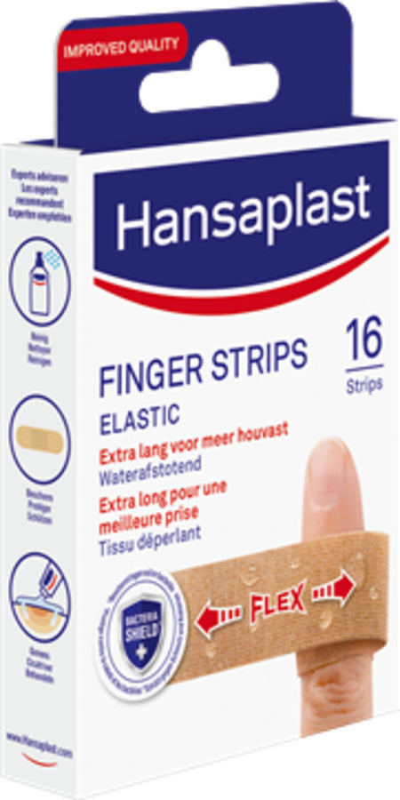 Hansaplast Pleister Vingerstrips 16st-778809