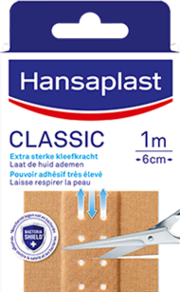Hansaplast Pleister Classic 6cm x 1m-778811