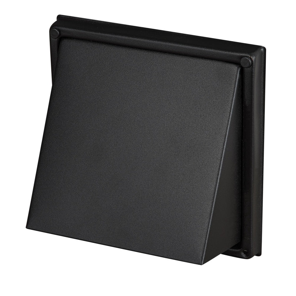 Sanivesk Overdrukrooster RVS Zwart Kap Ø125mm-779885