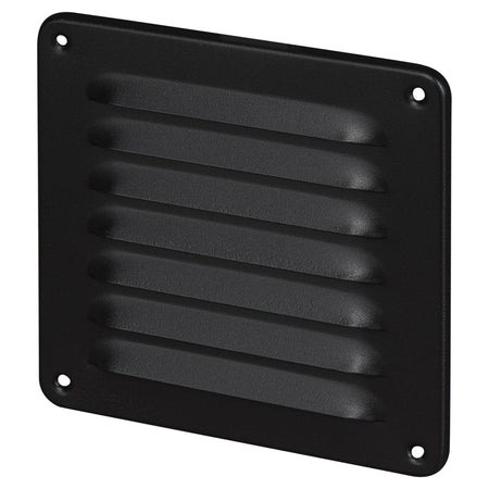 Sanivesk Schoepenrooster Aluminium Mat Zwart 195x195mm-779893
