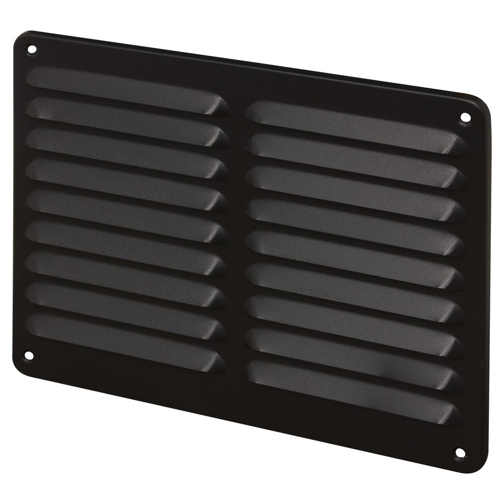Sanivesk Schoepenrooster Aluminium Mat Zwart 245x195mm-779895