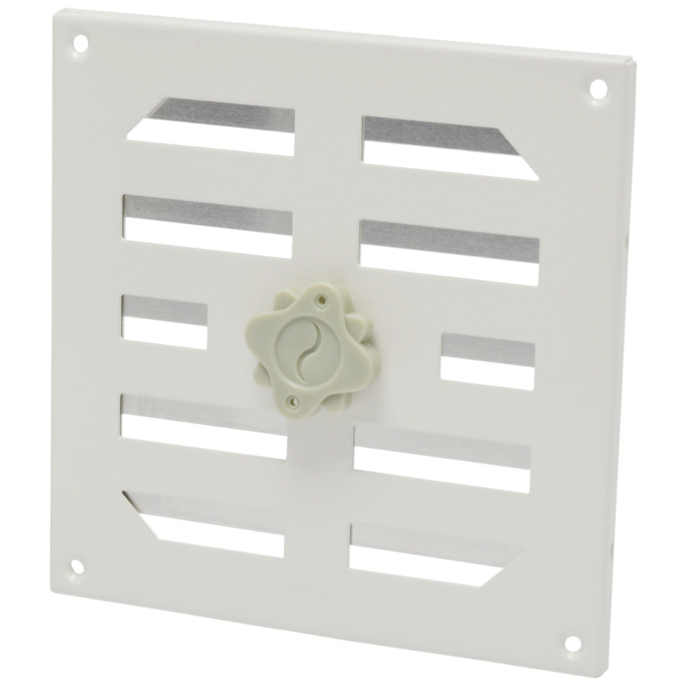 Sanivesk Schuifrooster Aluminium Wit 155x155mm-779945