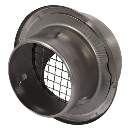 Sanivesk Overdrukrooster RVS Bol Ø150mm-779955