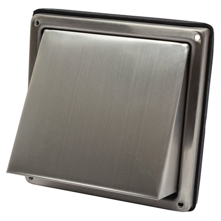 Sanivesk Overdrukrooster RVS Kap Ø100mm-779961