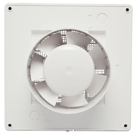 Sanivesk Original Ventilator Kunststof Wit Met Timer Ø100mm-780031