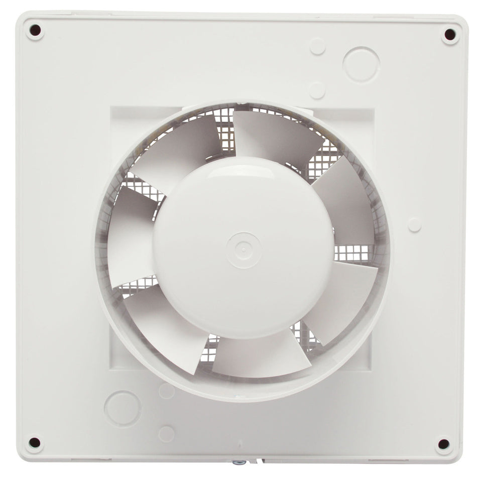 Sanivesk Original Ventilator Kunststof Wit Met Timer Ø100mm-780031