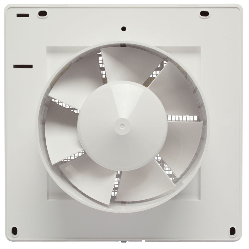 Sanivesk Original Ventilator Kunststof Wit Met Timer Ø125mm-780033