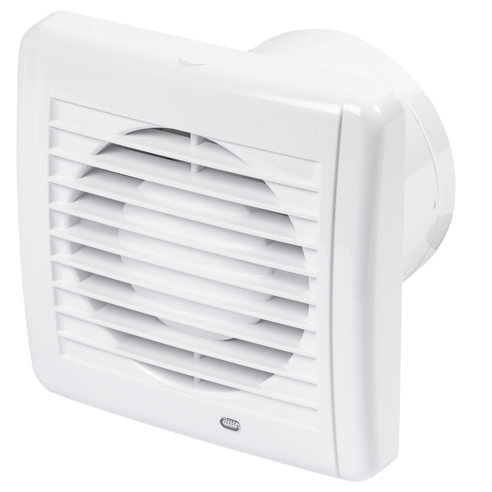 Sanivesk Stille Ventilator Kunststof Wit Met Timer Ø100mm-780041