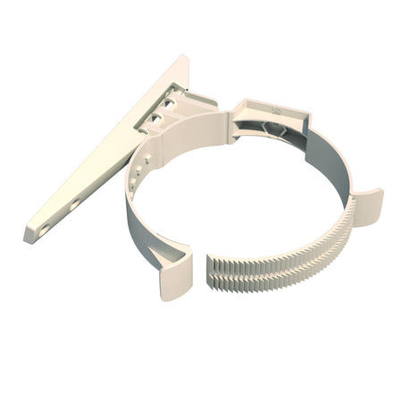 Ubbink Dakbeschotbeugel Polypropyleen Wit 0° Ø100-131mm-780199
