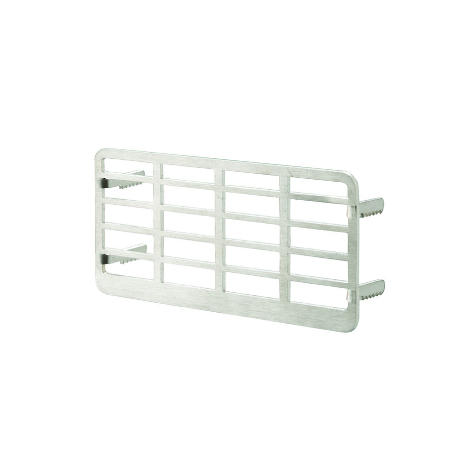 Ubbink Voorzetrooster VloerVent Nieuwbouw RVS Waalformaat 105x50mm-780266
