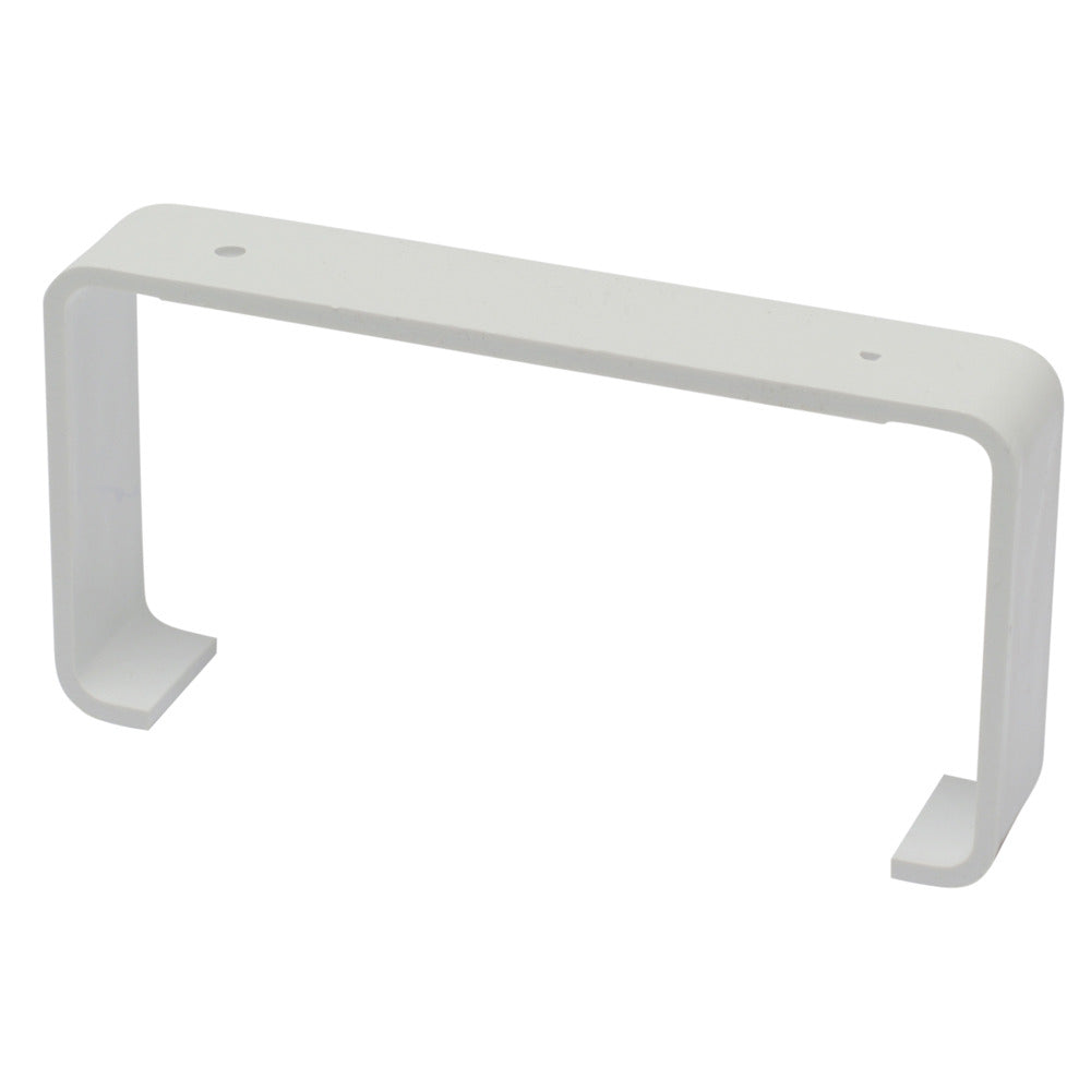 Sanivesk Vlakkanaal Beugels PVC Wit 110x55mm 2st-780415