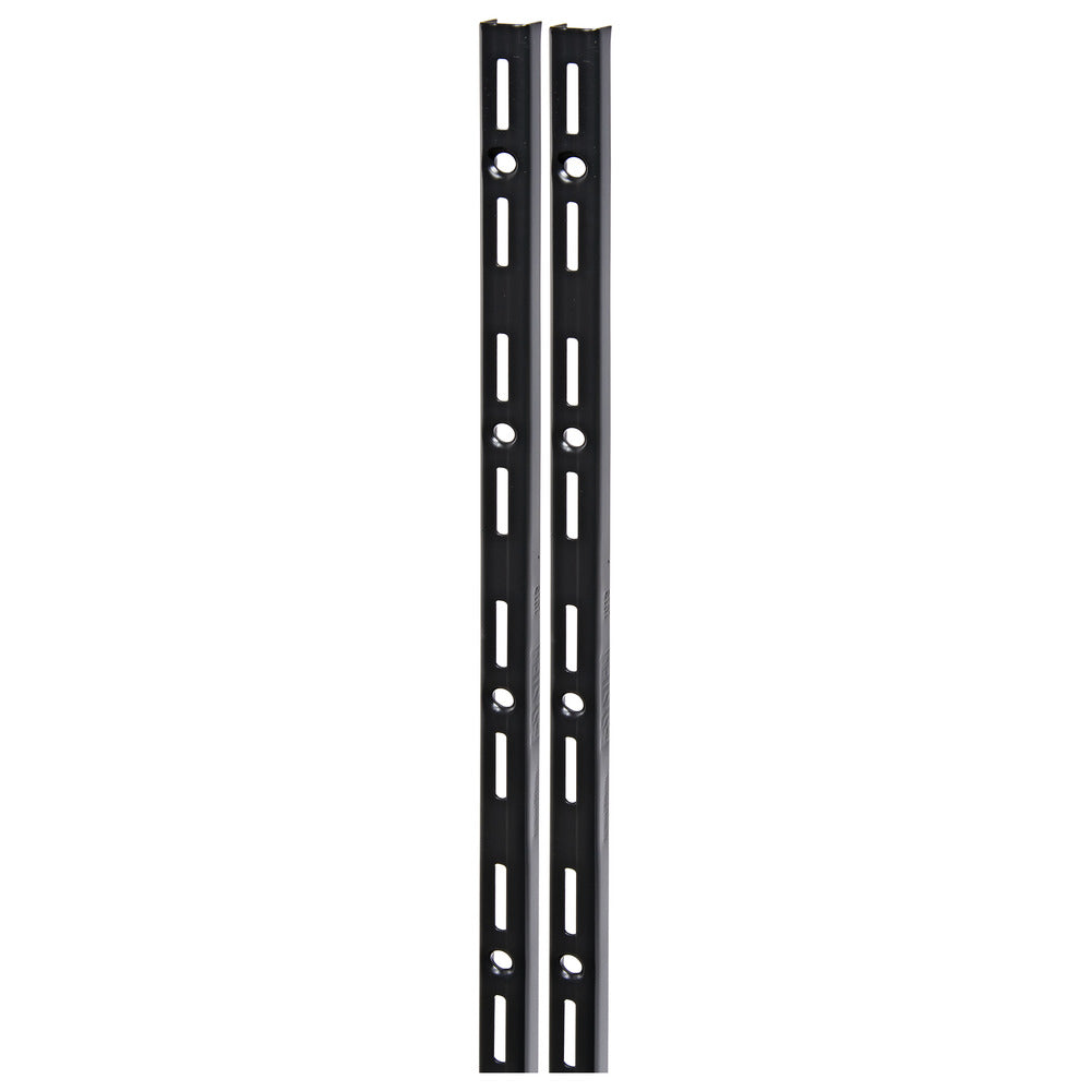 F-Systeem rail enkel 100 cm zwart 275 kg-781276