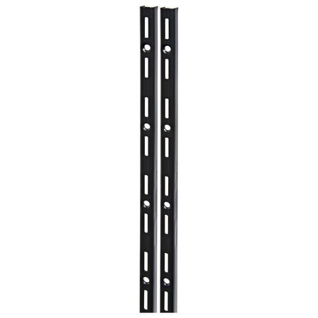 F-Systeem rail enkel 100 cm zwart 275 kg-781276