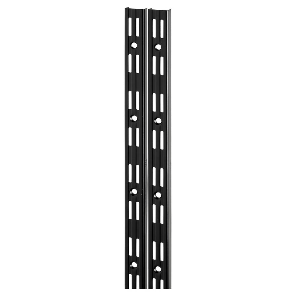 F-Systeem rail dubbel 150 cm zwart 400 kg-781290