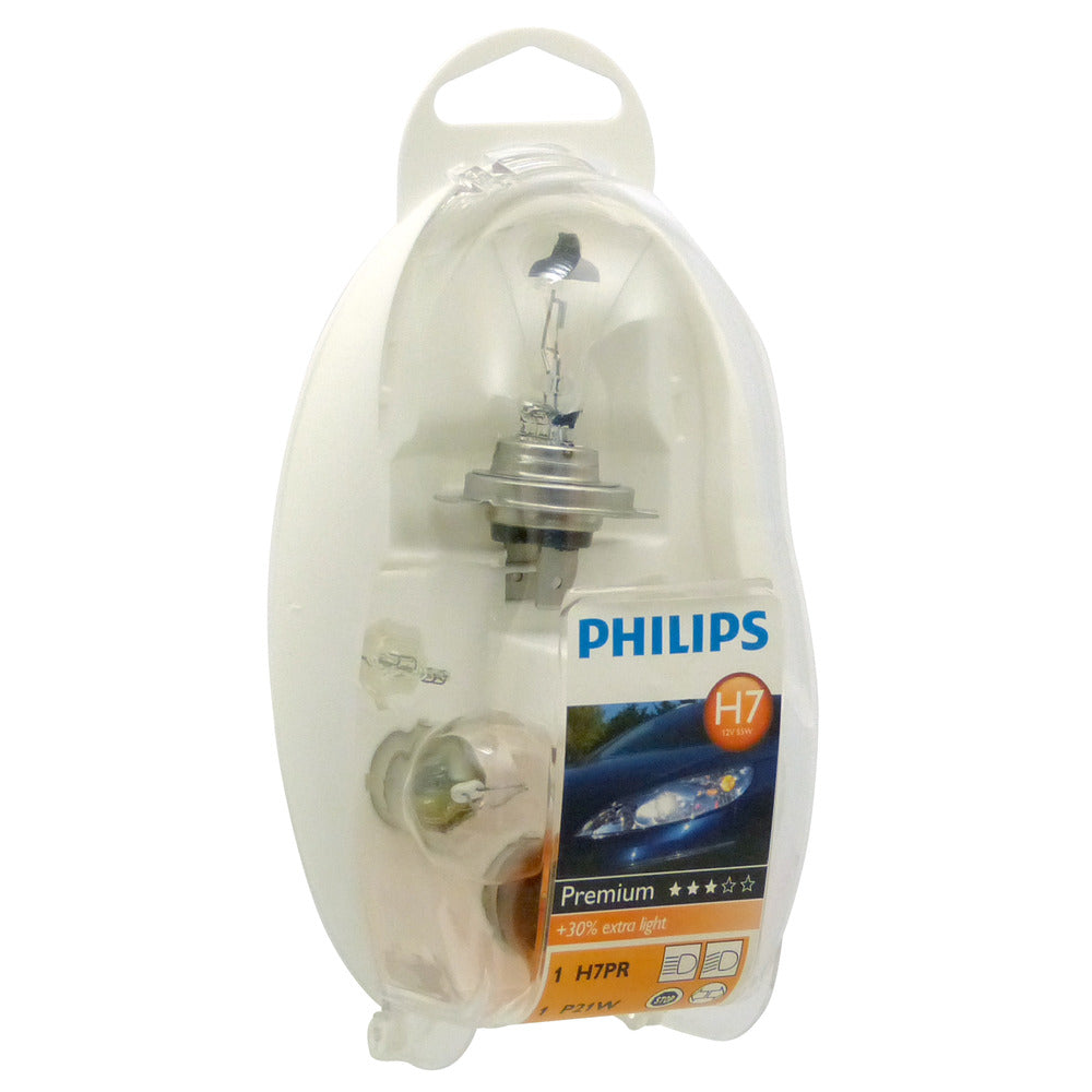 Philips reserveset autolampen H7 55474EKKM-781559