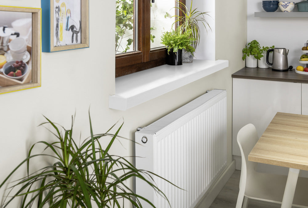 DuraStyle Overzetvensterbank kunststof wit 38x300 cm 55 mm-781573