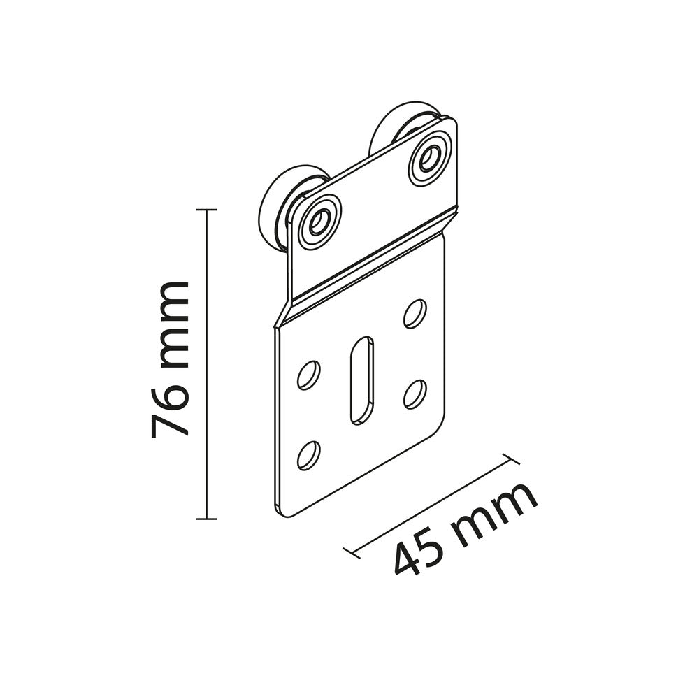 Advance PRO U50 Onderdelenset 2 deuren 50 kg-782572