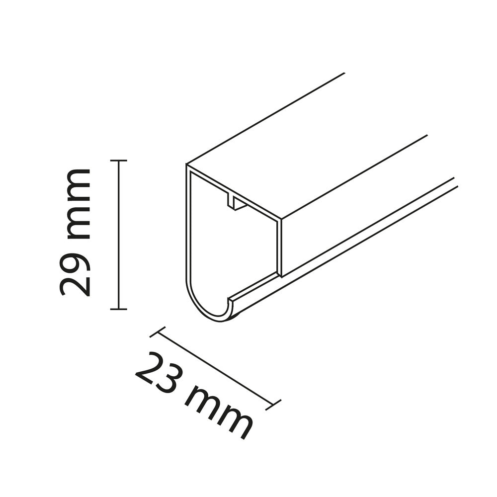 Advance PRO U30/50 Rail Enkel 200cm-782573